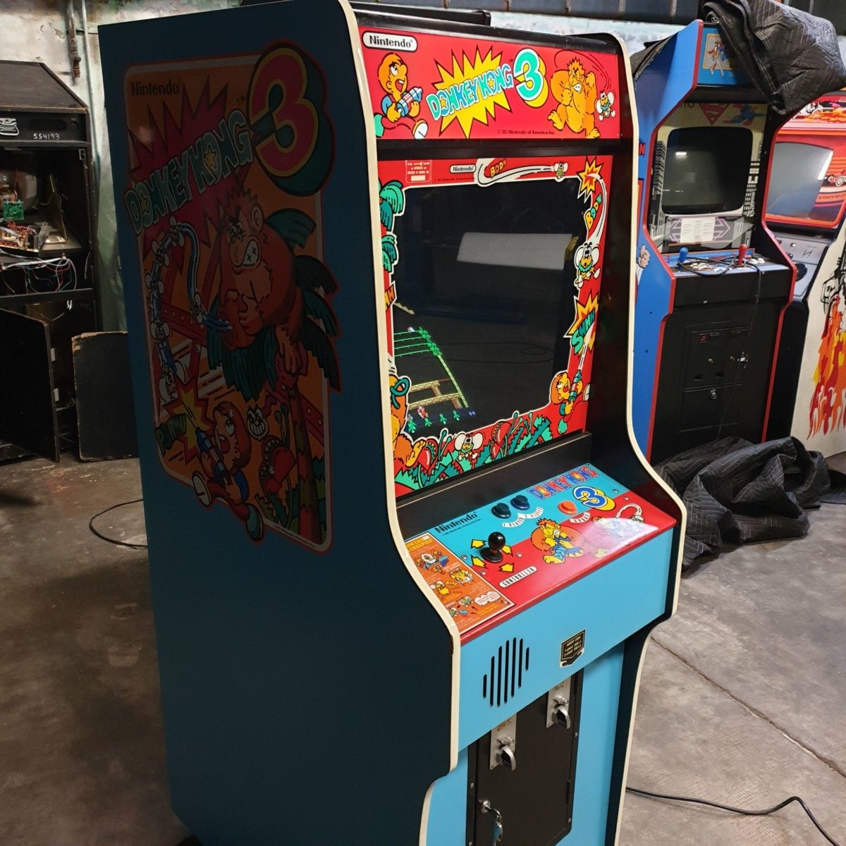 Donkey Kong 3 1983 Nintendo - Image 3