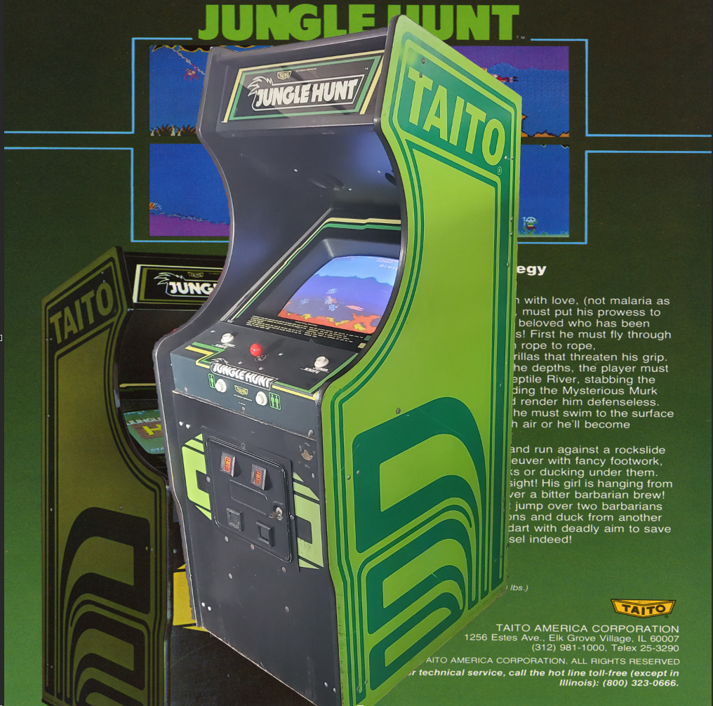Jungle Hunt Taito 1982 - Image 2