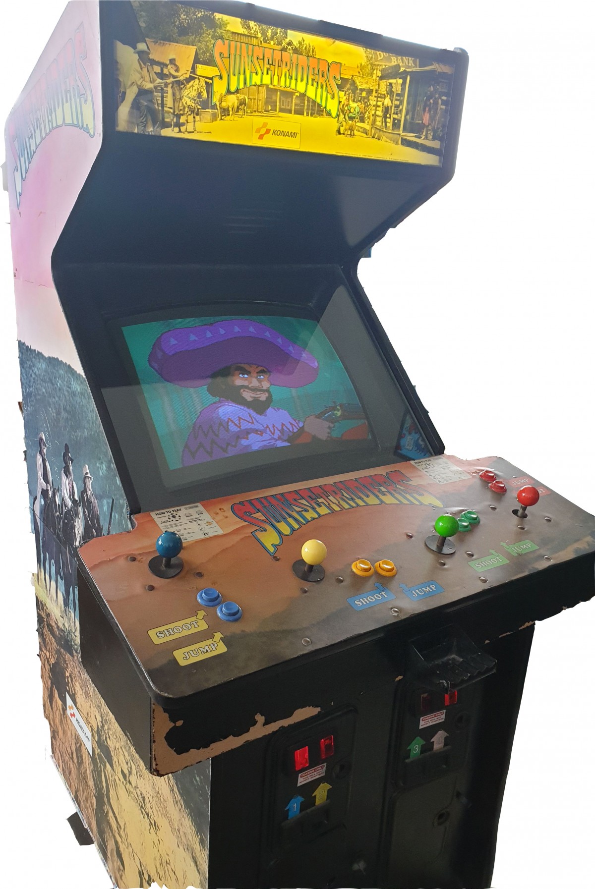 Sunset Riders Konami 1991