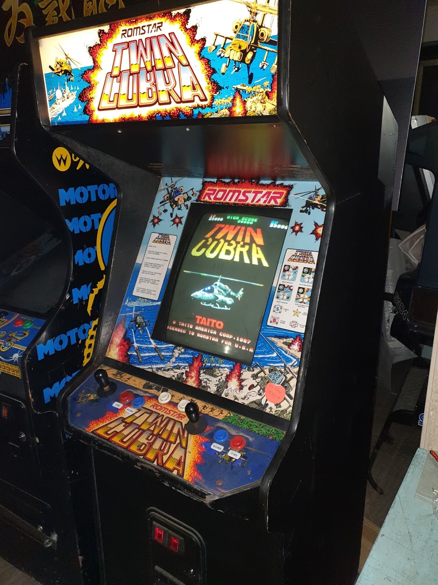 Twin Cobra 1987 Toplan, Taito